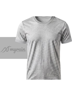 Myrain Bisiklet Yaka Basic Tişört (Slimfit)