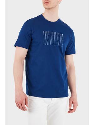 Armani Exchange Pamuklu Baskılı Bisiklet Yaka T Shirt Erkek T Shirt XM002519 AF10334 UB131