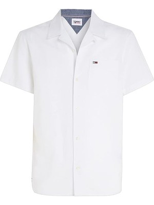 Tommy Jeans Tjm Clsc Linen Camp Shirt Gömlek Erkek