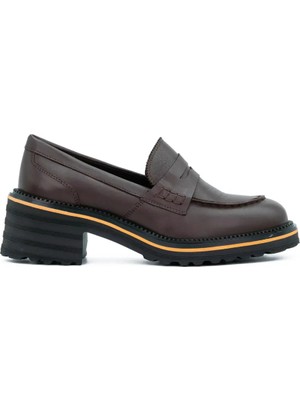 Tuna Hakiki Deri Eva Taban Loafer Kadın Ayakkabı - Z263240