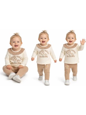 Baby Najmaddin 6/24 Ay Taytlı Fitilli Penye Bebek Takımı Najmaddin