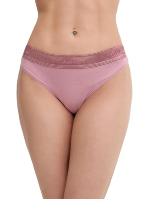 Calvin Klein Kadın Pembe Tanga LV00QF8826