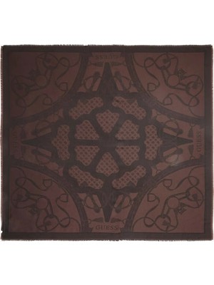 Guess Dita Kefiah 120X120 Kadın  Eşarp AW5446VIS03-BRO
