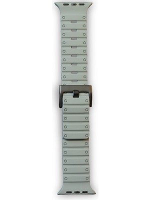 Newface Cosmotex New  Watch 42MM Magnus Mıknatıslı Silikon Kordon - Gri