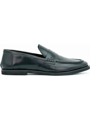 Tuna Hakiki Deri Eva Taban Toka Detaylı Loafer Kadın Ayakkabı - Z126-16