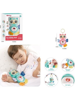 Vardem Oyuncak BIB6008 -Vardem Işıklı ve Sesli Bebek Baykuşu