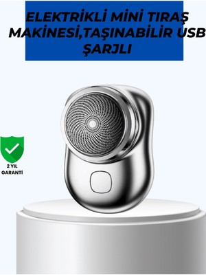 Genel Tedarik Mikro Titreşim Motorlu, Düşük Sesli, USB Girişli Tıraş Makinesi