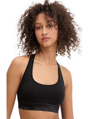 Calvin Klein Kadın Siyah Bralet Sütyen LV00QF8869