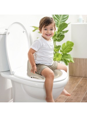 Trendy Pazars 7188 Yüksek Arkalikli Tuvalet Aliştirma Adaptörü Relax Bej