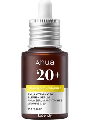 Anua Leke Karşıtı Aydınlatıcı %20 C Vitamini Serum