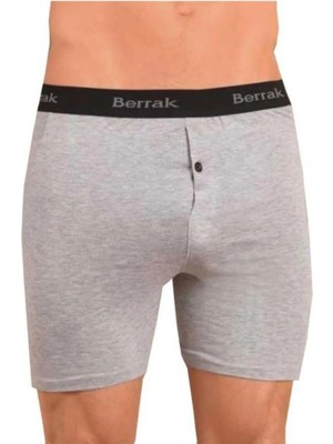 Berrak Iç Giyim Erkek Düğmeli Likralı Uzun Paçalı Boxer 5li Paket