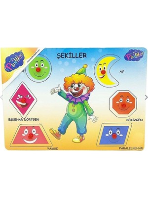 Trendy Pazars ONY-151-152 Ahşap Tutmali Şeki̇ller