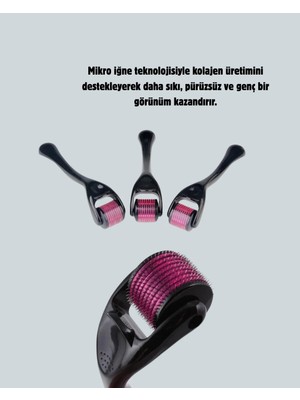 Laraheiser Titanyum Mikro Iğneli Dermaroller 1 mm Kırışıklık ve Leke Karşıtı