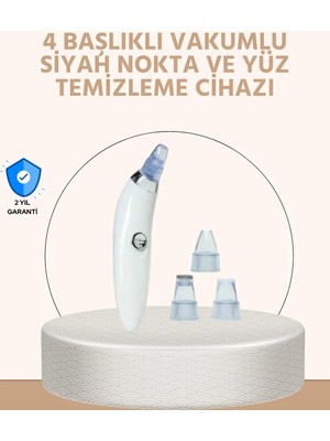 Laraheiser Güçlü Vakumlu Siyah Nokta Temizleyici – Cilt Pürüzlerini Gideren