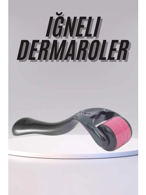 Laraheiser Derma Roller Titanyum Uçlu 540 Iğneli 1 mm Iğne