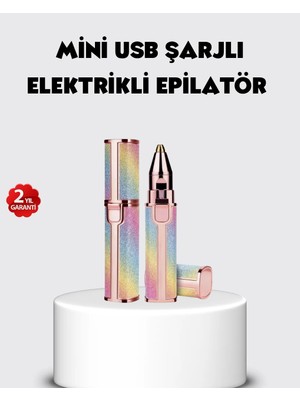 Laraheiser USB Şarjlı Kaş ve Yüz Tüy Alma Cihazı – Taşınabilir ve Acısız Kullanım