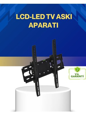 Laraheiser 32 Inç LED Tv Uyumlu Duvar Askı Aparatı Güvenli Sabitleme