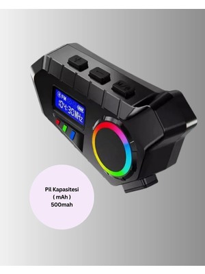 Laraheiser Bluetooth 5.4 Kablosuz Hoparlör IP65 Su Geçirmez ve 40 Saat Uzun Pil Ömürlü