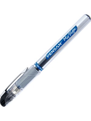 Pensan My Sign Siyah 1 mm Roller Kalem 1 Adet Ergonomik Tasarım ile Konforlu Yazım
