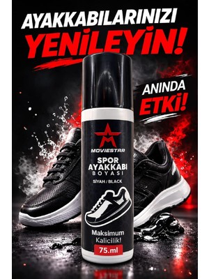 Qramed Moviestar Orthopedix Spor Ayakkabı Boyası 75ML