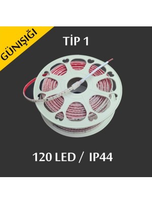 Erbay 220V 120 Ledli Şerit LED Günışığı 50 Metre