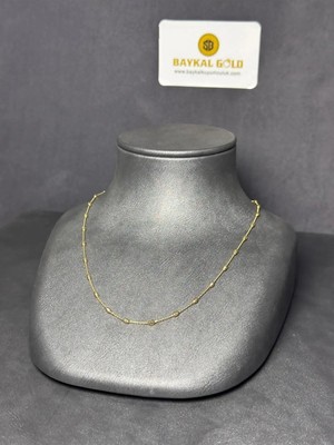 Baykal Kuyumculuk 14 Ayar Dorika Kolye Zincir 3.84 Gr.