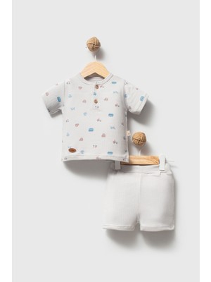 %100 Organik Pamuk Cute Toys 2'li Takım