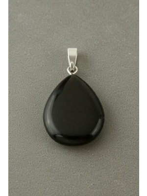 Zenvia Onix Oval Doğaltaş Kolye Ucu 1 Adet