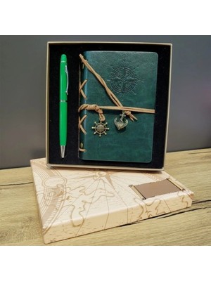 Marsilyan Hediyelik Defter Kalem Kutulu Set