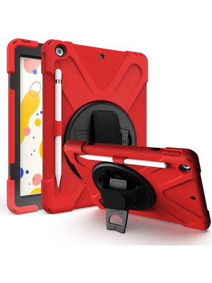 Zenvia Mey Ithalat®  iPad Air 3 10.5 Kılıf Amazing Tablet Kapak - Kırmızı