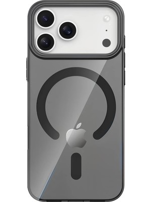 Zenvia Mey Ithalat®   iPhone 17 Pro Pc Blank Magsafe Kapak - Siyah