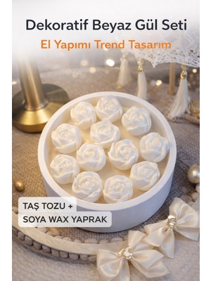 Lumea Candle Lúmea | Rose Garden – El Yapımı Çiçek Mum (182 G)
