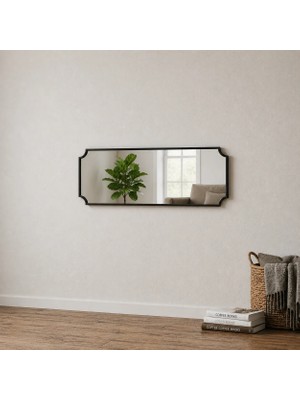 Aypars Atölye Modern Boy Aynası 40X120 cm – Minimalist Siyah Çerçeveli Dekoratif Duvar Aynası 2026 Trend