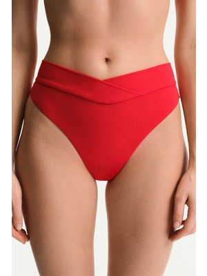 Penti Kırmızı V Slip  Bikini Altı