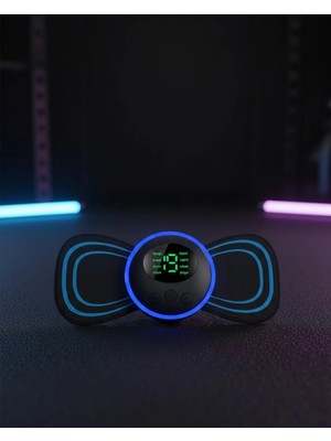 Nevamel® Ems Kas Masaj Aleti LCD Ekranlı Çok Modlu Kompakt Tasarım