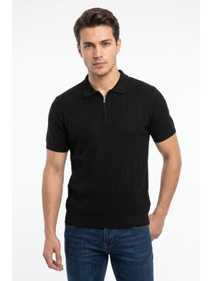 Dynamo Erkek Spor Polo Yaka Triko Tişört BGL-ST05373