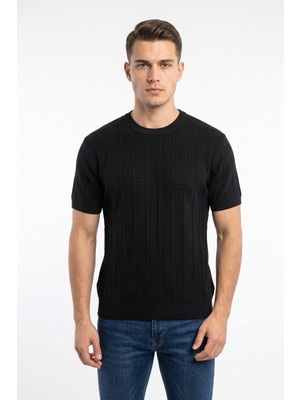 Dynamo Erkek Sıfıryaka Triko Tişört BGL-ST05377