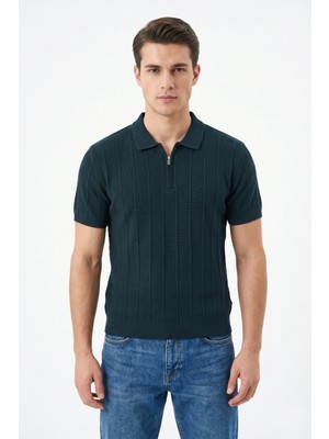Dynamo Erkek Spor Polo Yaka Triko Tişört BGL-ST05373