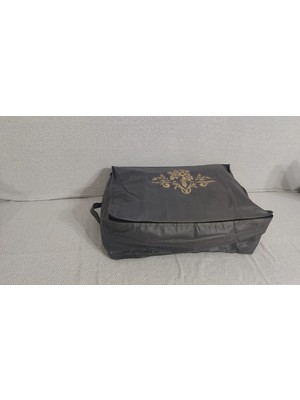 Krgz Ticaret 4’lu Desenli Baza Altı Çekyat Hurç 60×40×22 cm