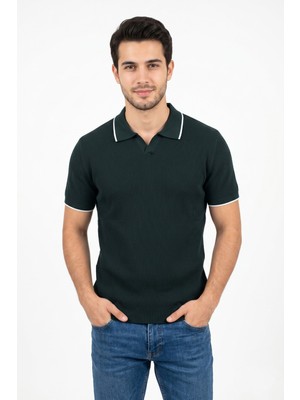 Dynamo Erkek Spor Polo Yaka Triko Tişört BGL-ST05374