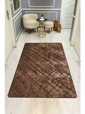 Dolce Mariee Modern Desenli Dijital Baskı Kaymaz Taban Halı H0944