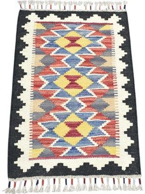 Zehra Abla Halı Yeni El Dokuma Şaheser Cerit Yörükleri Meşhed Iran Yün Kilim 7288
