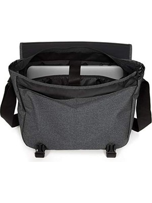 Cekar Store Delete + Unisex Yetişkin Omuz Çantası Black Denim Stant
