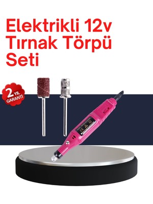 Genel Tedarik 6 Uçlu Elektrikli Manikür Pedikür Seti