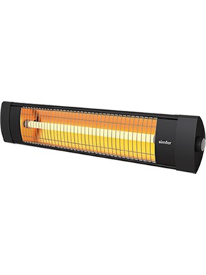 Simfer Dysis Thermal Duvar Tipi HTR-7407 Infrared Elektrikli Soba Isıtıcı 2300W 23 m² Kullanım Alanı