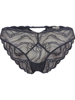 Calvin Klein Lacivert - Mavi Kadın Bikini Külot 000QF7927E Ck Women