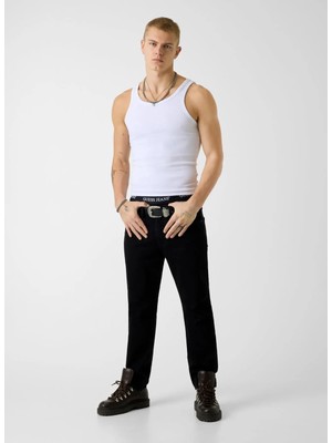Guess Jeans Siyah Erkek Denim Pantolon M5YA1CD6311-INBO Siyah Denim Pantol