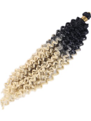 Renas Store Afro Daası / Siyah Platin Ombreli