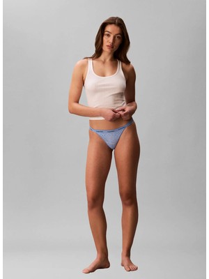 Calvin Klein Mavi Kadın Bikini Külot LV00QD5213CK Women
