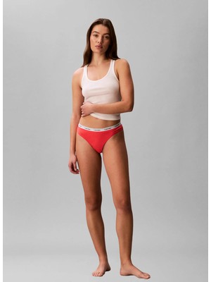 Calvin Klein Kırmızı Kadın Brazilian LV00QD5246CK Women